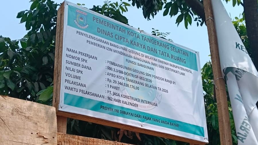 Akses Jurnalis Saat Konfirmasi Diduga Dibatasi di Proyek SDN Pondok Ranji 01, Pemkot Tangsel Diminta Klarifikasi